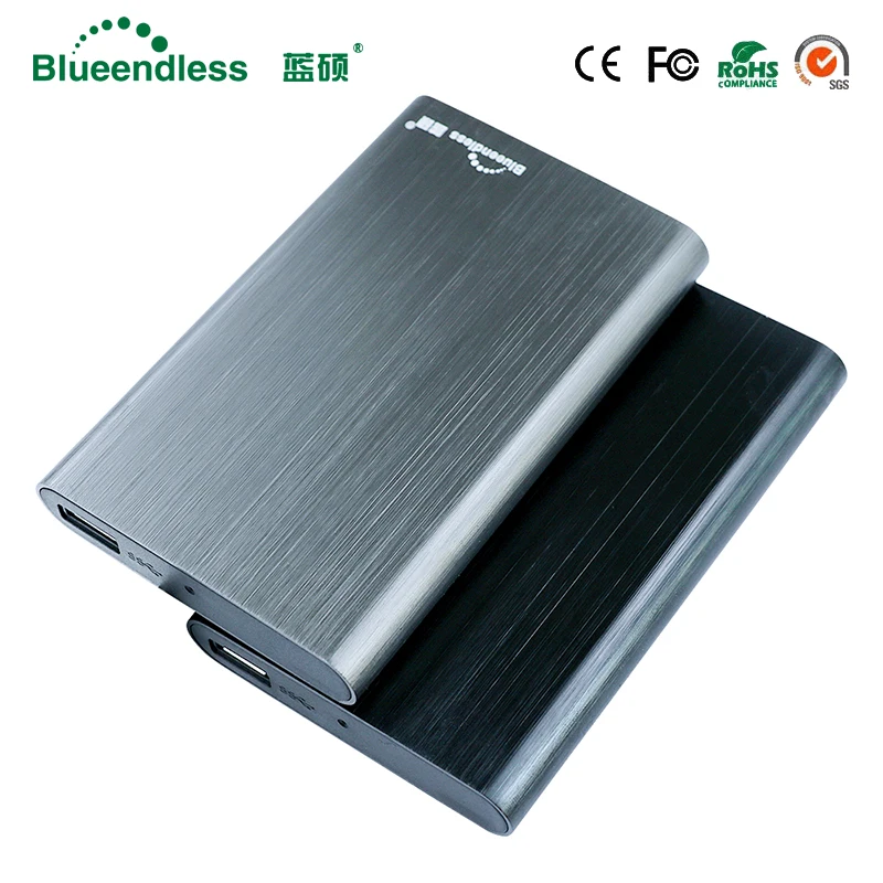 New product T6U3 Aluminum External hard drives usb 3.0 sata hdd case 6gb/s speed high quality Hard Drive 2.5\