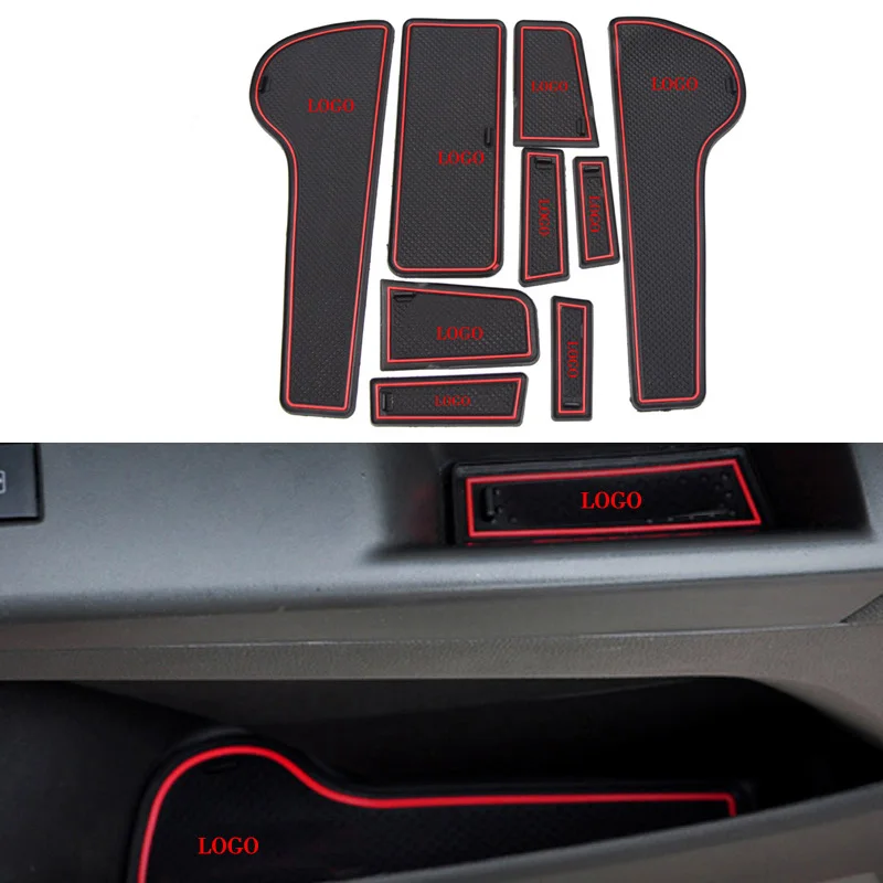 Vtear для Chevrolet Cruze 2011 аксессуары Противоскользящий коврик паз дверей резиновый