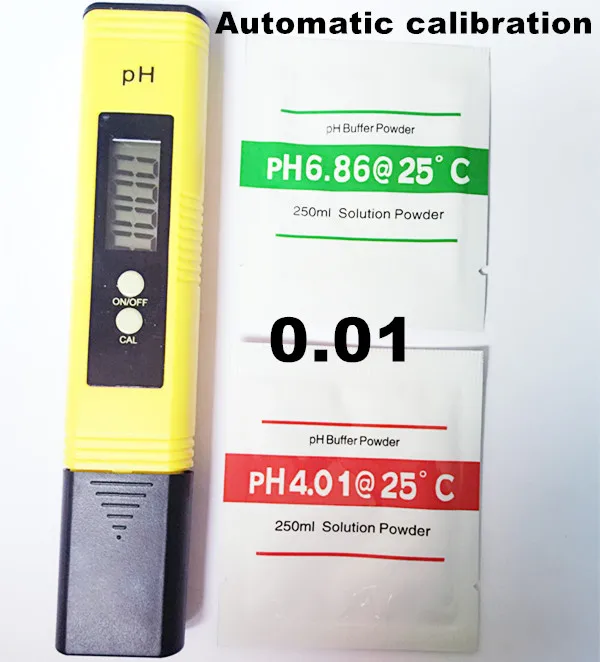 100Pcs by DHL/Fedex PH tester meter accuracy 0.01 conductivity
