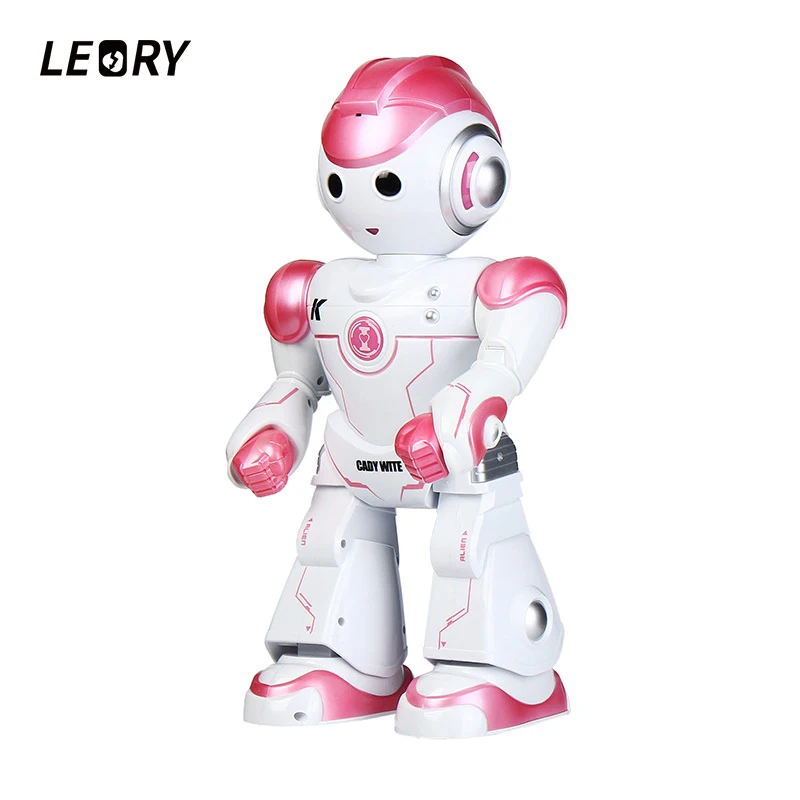 

LEORY RC Robot Cute Intelligent Programming Remote Control Toy Biped Humanoid Robot For Children Kids Birthday Gift Present