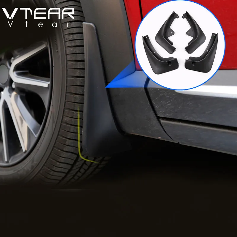 Vtear для Mazda CX-3 CX3 Брызговики наружные части продукты покрытия аксессуары 4 шт. Резина