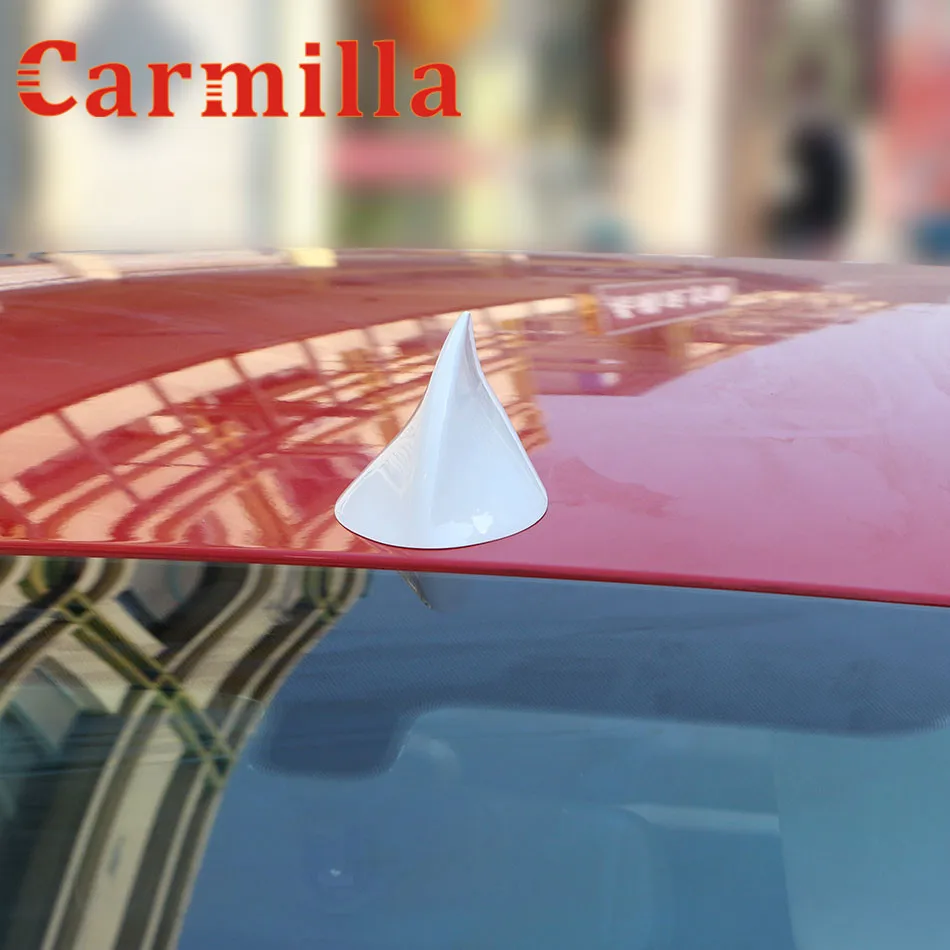 Carmilla Автомобильная Передняя антенна радио акульих плавников наклейка FM AM Для Ford