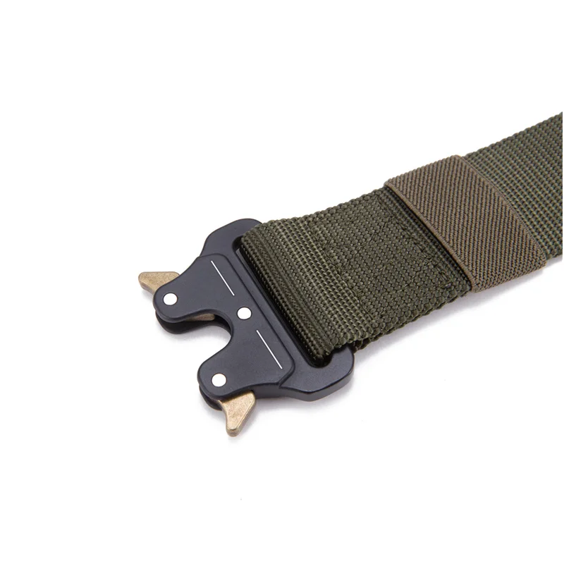 FRALU-Ceinture d'entraînement multifonctionnelle pour hommes, ceinture en nylon militaire, ceinture de sangle extérieure, haute qualité, chaud