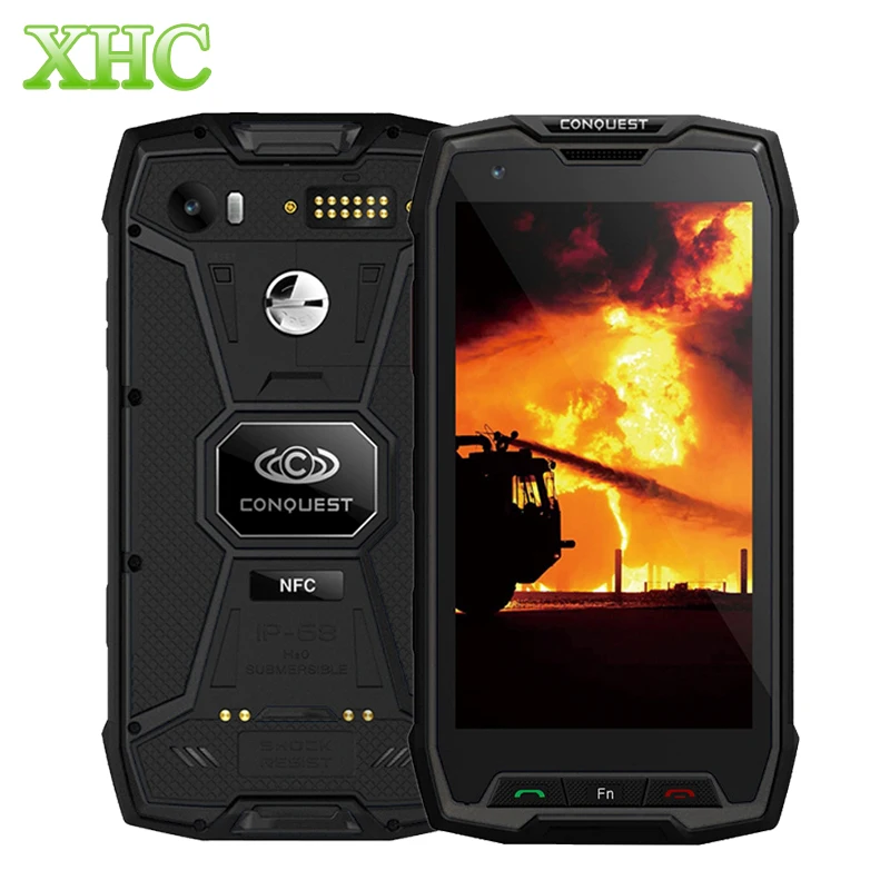 Conquest S9 смартфон с 5 дюймовым дисплеем восьмиядерным процессором MTK6757 ОЗУ 6 ГБ ПЗУ