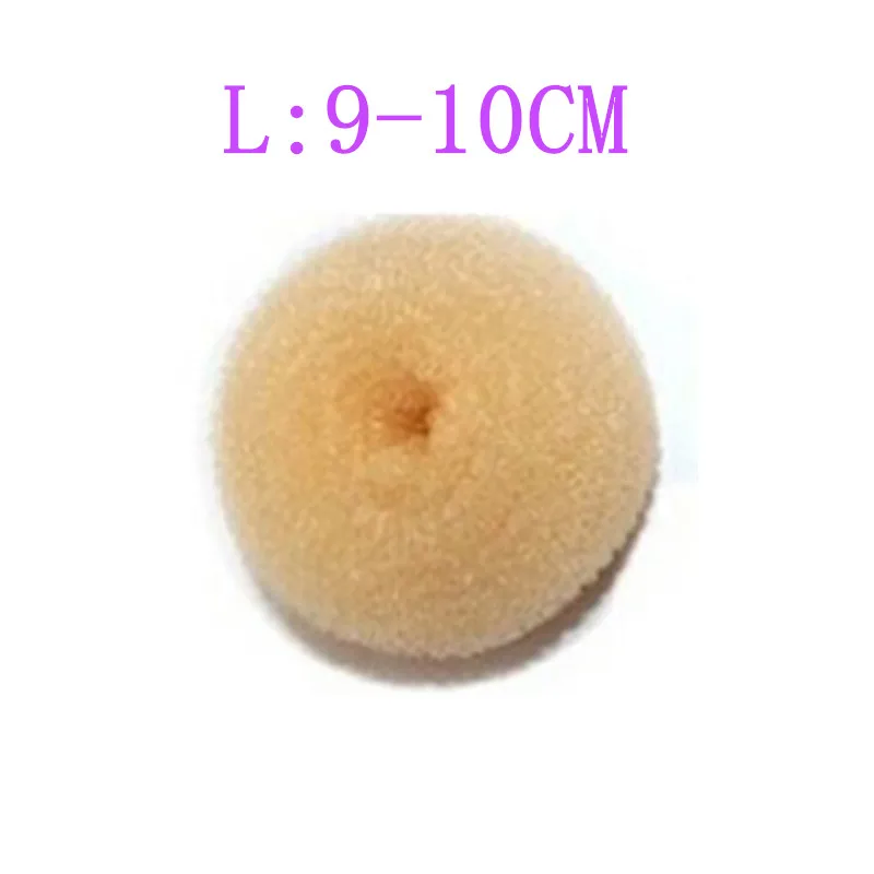 Beige L Новинка, хит, модное, элегантное, женское, Дамское, девичье, волшебное шейпер, Пончик, кольцо для волос, булочка, модные аксессуары для укладки волос, Braiders, инструмент для макияжа - Цвет: Beige L