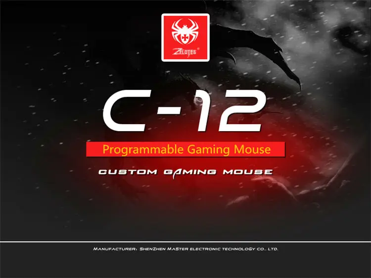 Gaming Mouse Ajustable 4000DPI 12 Buttons Optical Macro Programming USB Game Mouse Gamer Breathing Lights (1)