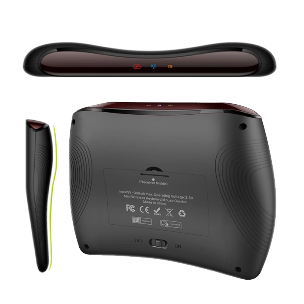 Оригинальная подсветка D8 Plus i8 Английский Русский 2,4 ГГц Беспроводная мини клавиатура Air mouse тачпад контроллер для Android tv BOX PC