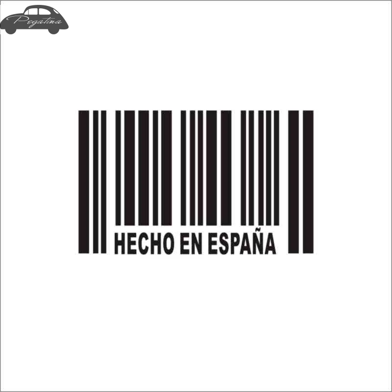 Pegatina Hecho En Espana Decal Made in Spain Sticker Car Window Vinyl Decal Funny Poster Motorcycle