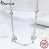 11.11 Sales 925 Sterling Silver Sparkling Moon and Star Exquisite Pendant Necklaces for Women 925 Silver Jewelry Gift SCN272 ► Photo 3/6