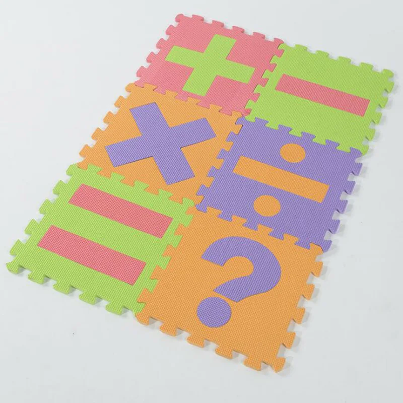 16pcs/set 30*30*0.9CM EVA Foam Baby Play Mat Split Joint Puzzle Mat Baby Room Floor Carpet Figures Playmat Baby Crawling Pad