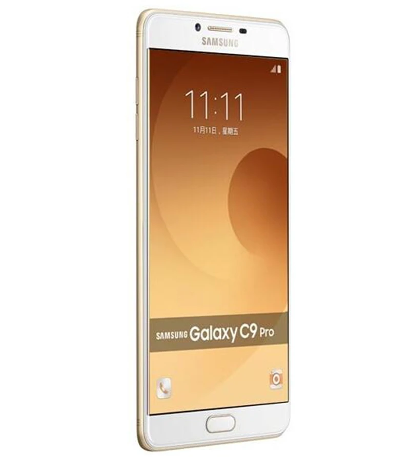 Samsung Galaxy C9 Pro разблокированный 4G LTE Восьмиядерный Android мобильный телефон с двумя sim-картами C9000 6," 16 МП ram 6 ГБ rom 64 ГБ
