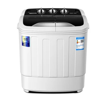 

30Home New Semi-automatic Washing Machine with Double Tub 3kg Mini Top Loading Garment Washer with Timing Function 4 Colors 240W