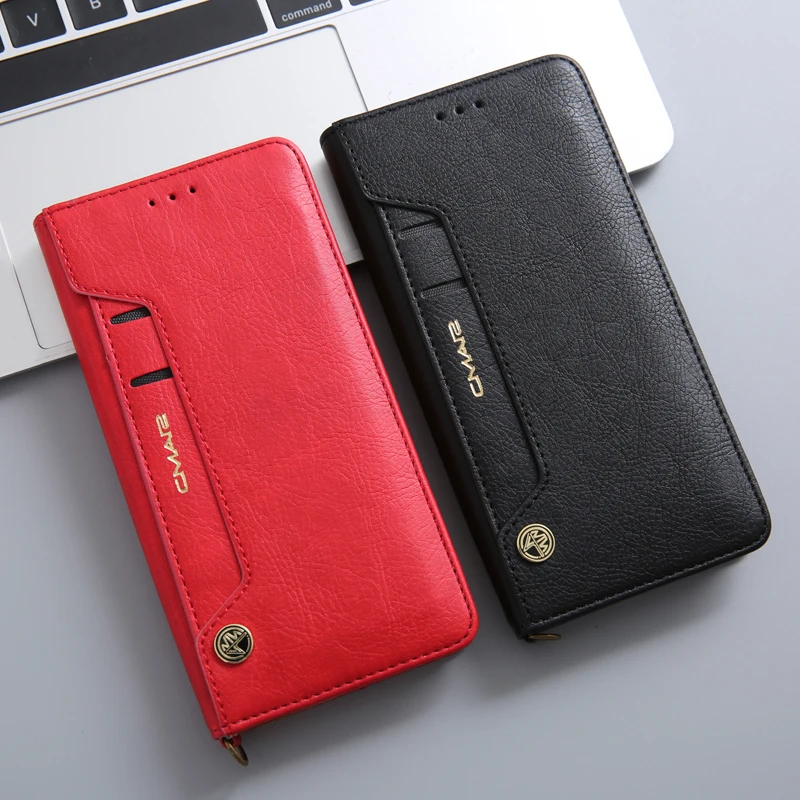 

For Huawei P30 Flip Leather Case Business Stand Wallet Card Phone Case Cellphone Smart Cover for huawei P30 Pro Full Protective