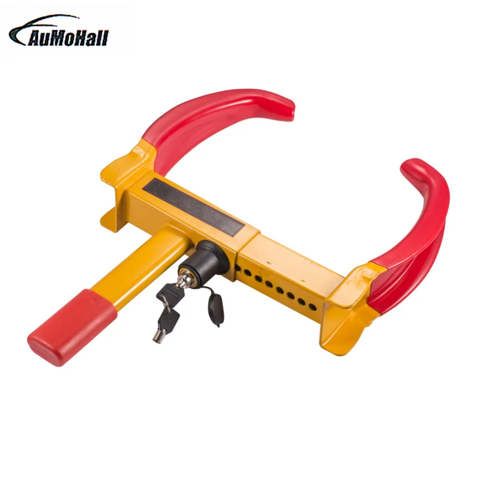 Car Truck Tire Anti-Theft Lock Portable  Upgrade Heavy Duty Wheel Clamp Lock Boot Tire Claw Trailer Universal fitment