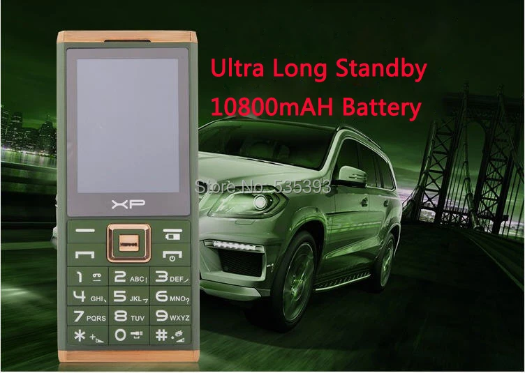 original GSM old man Mobile Phone 3" Touch Screen 10800mAh