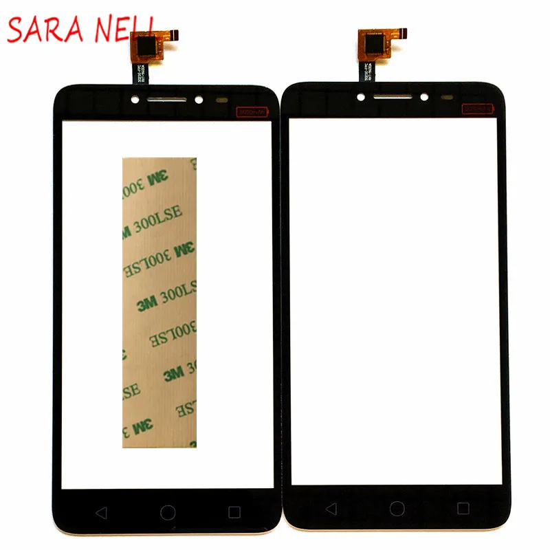 

SARA NELL Touchscreen Panel For Alcatel Pixi 4 Plus Power 5023 5023E 5023F OT5023 Touch Sensor Screen Digitizer Front Glass+Tape