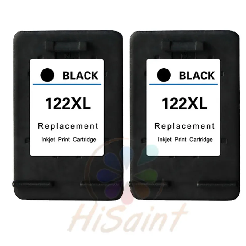 hisaint Black Compatible Ink Cartridges For HP122XL 122 XL Deskjet 1000 1050 2000 2050 Printer Markdown sale | Компьютеры и офис