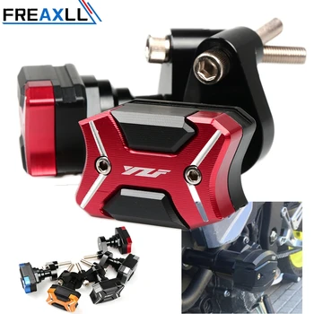 

New Motorcycle Falling Protection Motorbike Frame Crash Pads Engine Case Sliders Protector For Yamaha YZFR6 YZF R6 2009-2016
