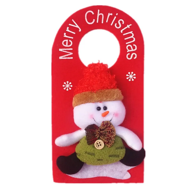 Горячая Распродажа рождественские украшения Висячие двери оконные украшения Санта-Клаус Снеговик Рождественские украшения аксессуары - Цвет: Snow man