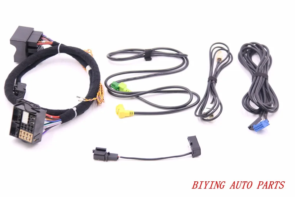 

MIB STD2 ZR NAV Discover Pro Radio Adapter Cable Wire harness For Golf 7 MK7
