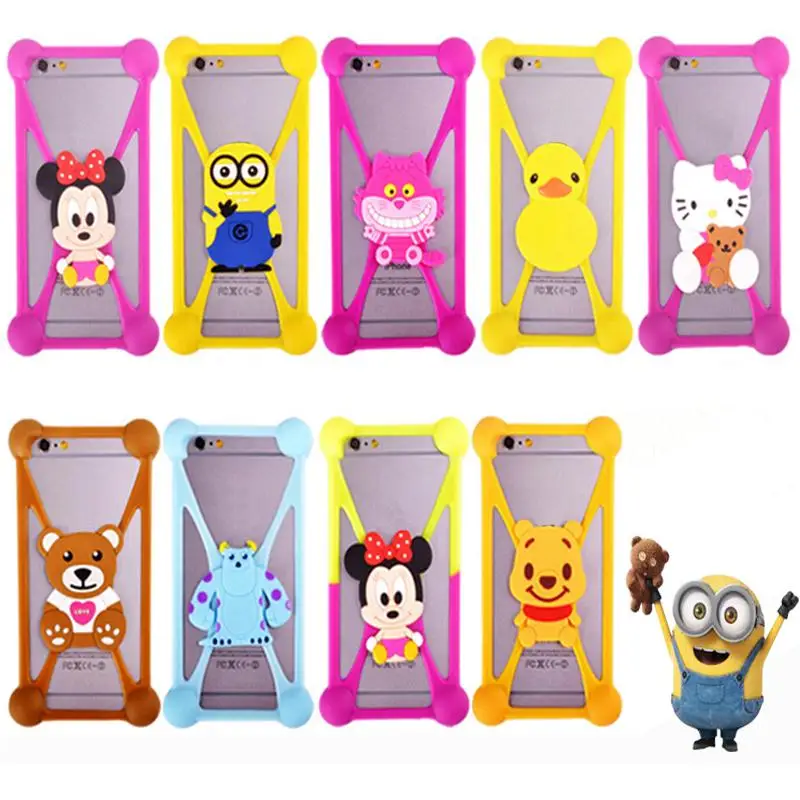 Милый мультфильм Бэтмен Губка Боб Hello Kitty кремния телефон Чехол Крышка для nomi i505 Jet