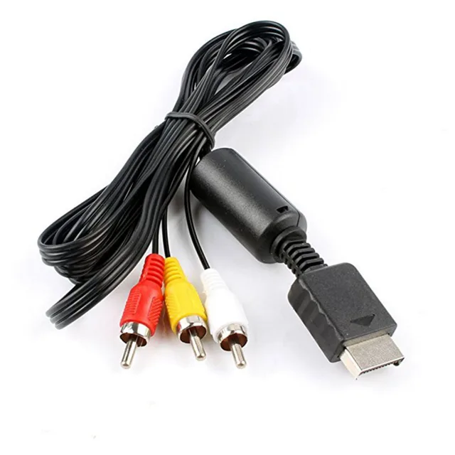 Special Price Blueloong 1.8m for Official Original Genuine SONY RCA AV Audio/Video Cable For PlayStation 1/2/3 Audio/video Cable 