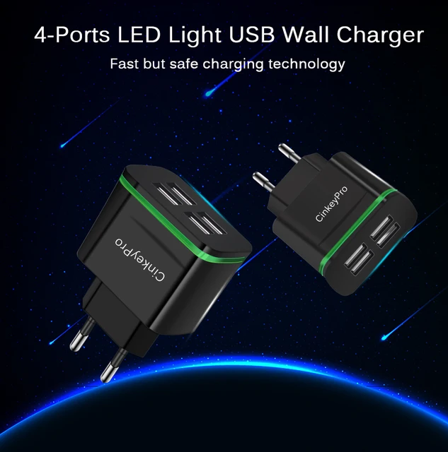 CinkeyPro USB Charger dla iPhone Samsung Android 5V 4A 4-porty telefon komórkowy uniwersalny Fast Charge LED adapter ścienny tanie tanio ZTE SONY LG MEIZU Universal Xiaomi Motorola HTC Samsung Huawei Nokia Blackberry Other Apple Lenovo 100-240V 0 9 A 5V 4a CinkeyPro USB Charger dla iPhone Samsung Android 5V 4A 4-porty telefon komórkowy uniwersalny Fast Charge LED adapter ścienny tanie tanio ZTE SONY LG MEIZU Universal Xiaomi Motorola HTC Samsung Huawei Nokia Blackberry Other Apple Lenovo 100-240V 0 9 A 5V 4a