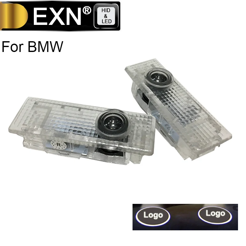 Двери автомобиля светодиодный проектор Лазерная Призрак Тень Свет, пригодный для BMW X6 7 серии X1 X4 X5 MINI 3 серии двери автомобиля Добро пожаловать свет лампы