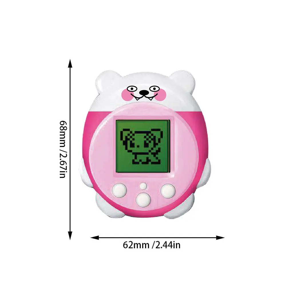 Милая видео игра E-pet игрушка игровой автомат звучащий цветной экран дисплей Портативный виртуальный кибер Pet игровая консоль для детей