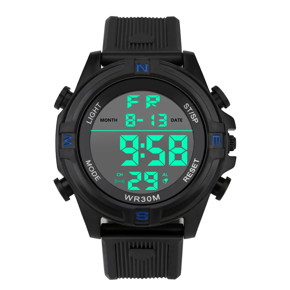 Aliexpress.com : Buy New Men LCD Display Digital Military Watch Luxury