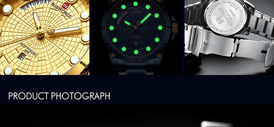 Новинка NAVIFORCE мужские креативные бизнес часы мужские спортивные военные водонепроницаемые кварцевые наручные часы Мужские часы Relogio Masculino