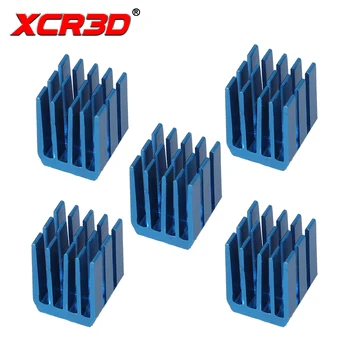 XCR3D Printer 3D Parts Stepper Motor Driver Module Heat sinks for A4988 DRV8825 LV8729 TMC2100 Cooling Block Heatsink 5pcs/lot 5pcs lot reprap stepper driver a4988 stepper motor driver module free shipping