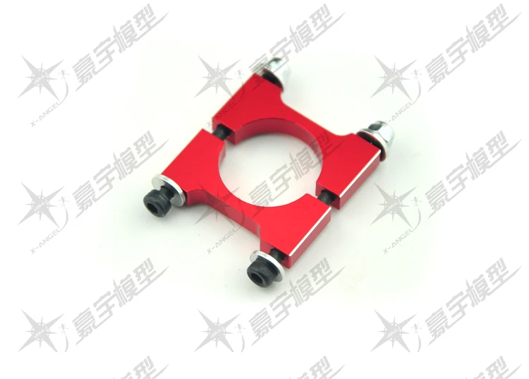 

HaoYu Full Metal 20MM Anodized CNC Arm Holder(Red)/Pipe Clamp/Tube Clip ForLarge Multicopter Octocopter/Hexacopter/Quadcopter