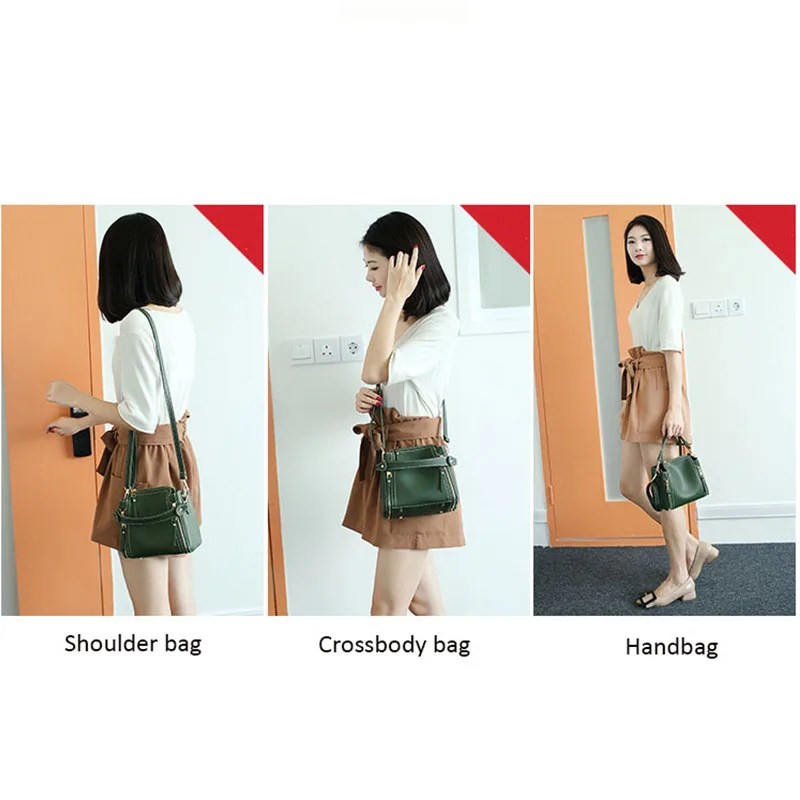 Для женщин сумки роскошная дизайнерская сумочка 2018 Crossbody Курьерские для ведро
