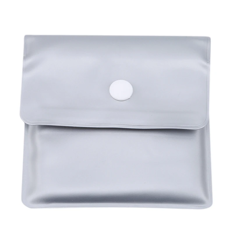 

Mini Ashtray Gray Color PVC Foil Portable Outdoor Treavel Pocket Ashtray Smoking Tobacco Ash Bag