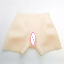 Реалистичные Вагина трусики Трансвестит Косплей Трансвестит силиконовые трусы для мужчин формирователь тела синтетическая кожа