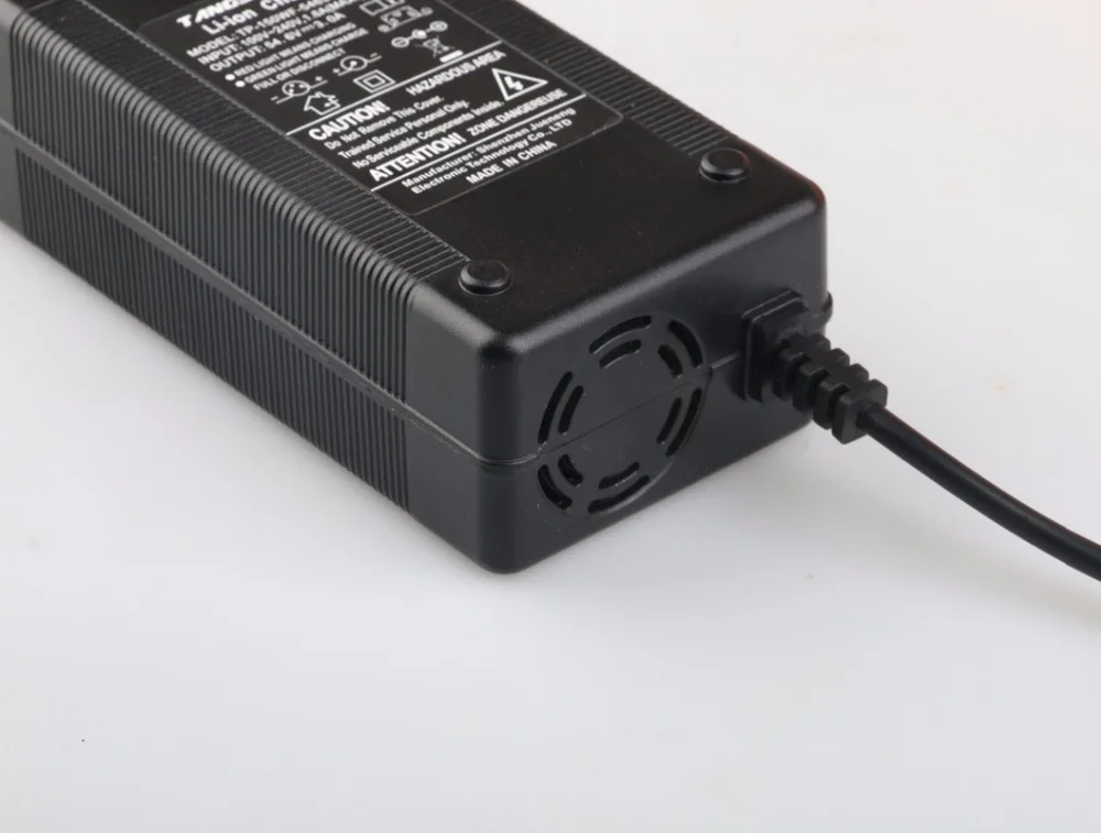 Najtaniej Ładowarka akumulatorów litowych 54.6V 3A do akumulatora litowego 48V 3 pinowe złącze żeńskie XLRF XLR 3 gniazda