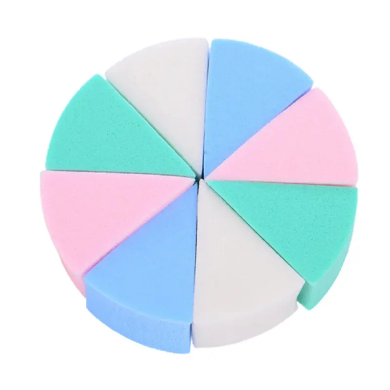 

8PCS Colorful Cosmetic Puff Makeup Tool Puff Makeup Puff Sponge Foundation Finishing Soft Cosmetic Beauty Tools Make Up Puff