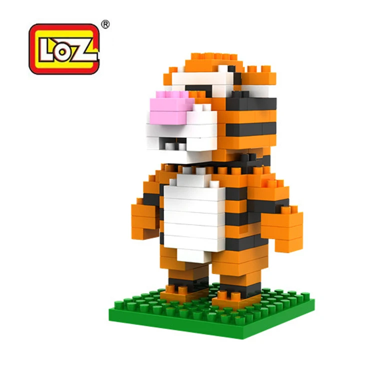 Small particles educational building blocks assembled LOZ diamonds Cartoon tigger 9170 Freeshipping baby toy | Игрушки и хобби