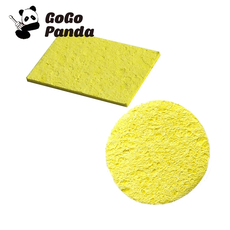 

1 piece Round Square Replacement Sponges Soldering Iron Cleaner Solder Tip