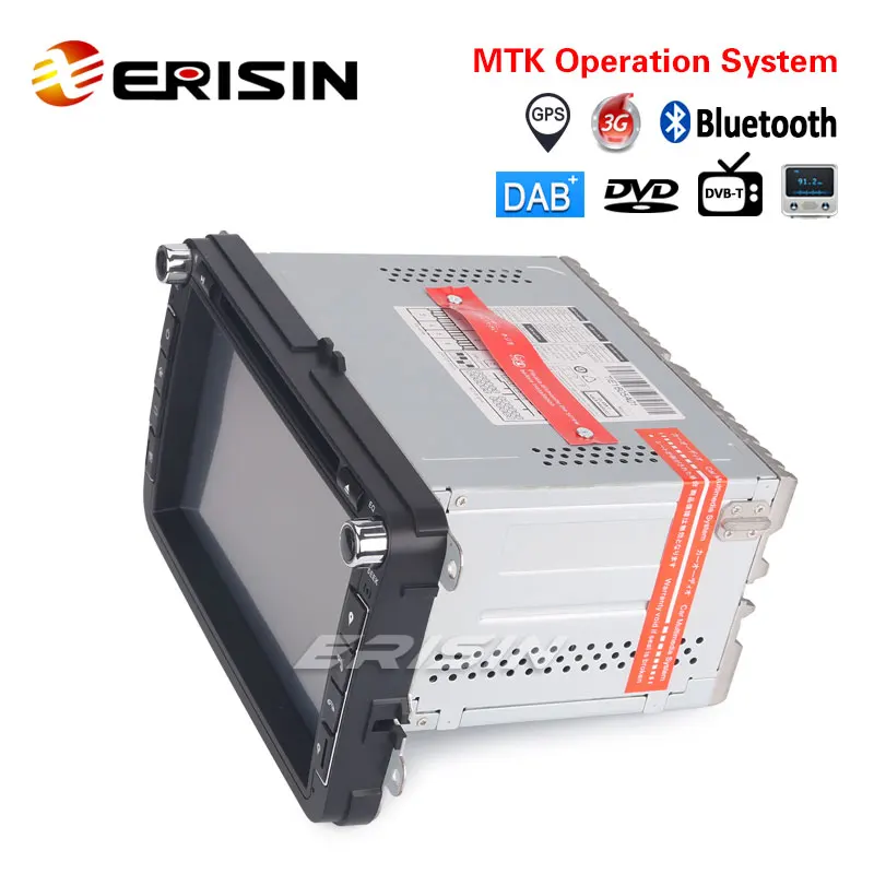 Top 7" Win8 Autoradio Car GPS Navigation 3G DVD DAB+ System for VW Jetta Golf EOS Seat ES8115V 3