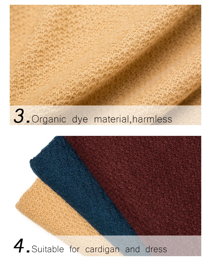 Xsintianji акриловая ткань для пуловеров весной 50*160 см/шт T01006