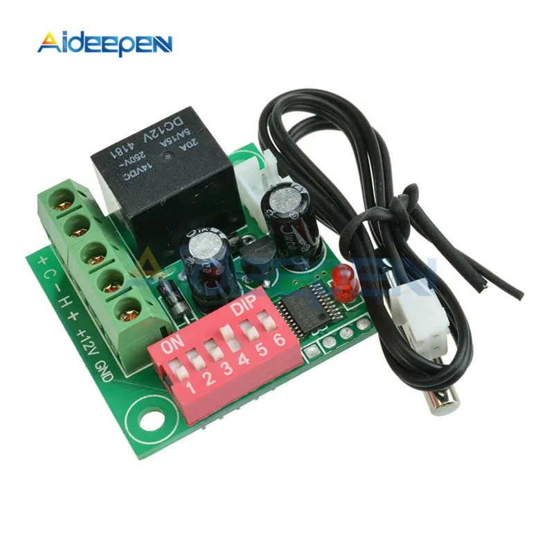 

W1701 Digital Temperature Control Switch Thermostat Adjustable Thermostat Temperature Switch 12V Cooling Heating Controller