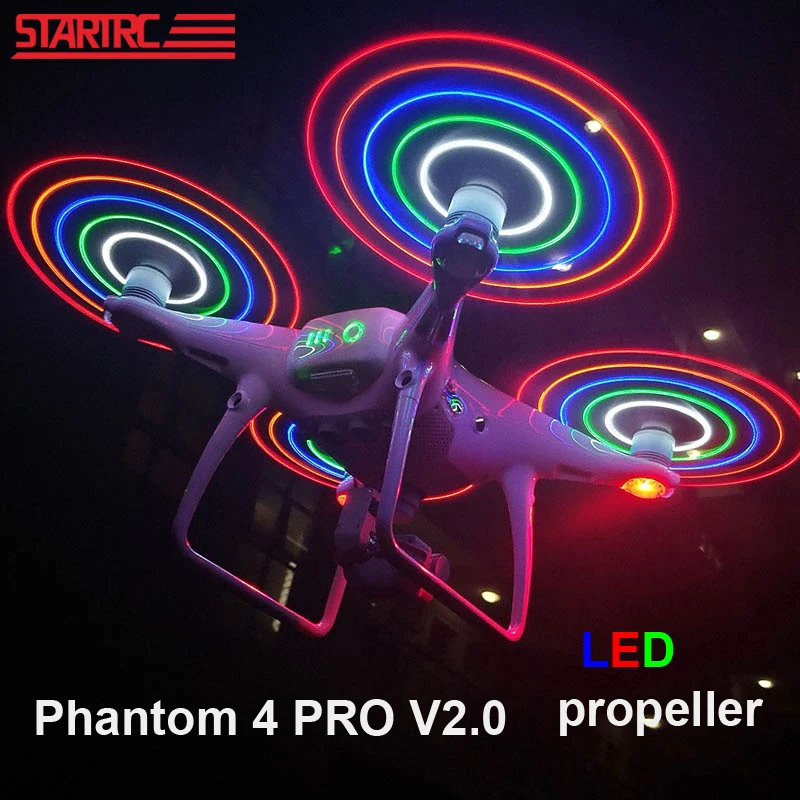 

DJI Phantom 4 pro Low Noise Propellers LED Flash Propeller For DJI Phantom 4 Series/ Phantom 4 Pro v2.0 Drone Free Shipping