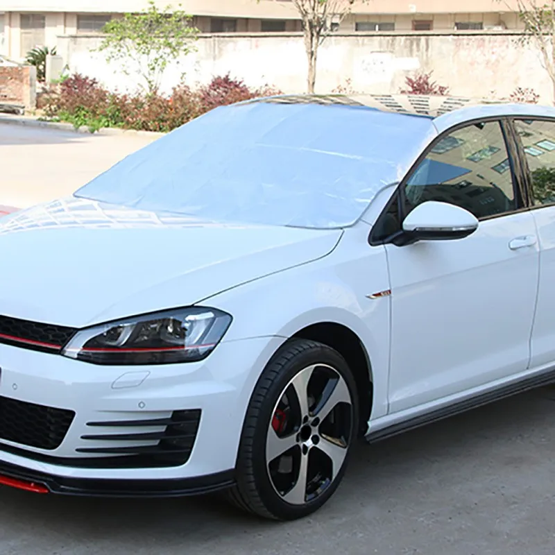 2019 автомобильные аксессуары тонкий чехол для лобового стекла зимнее