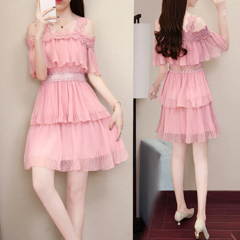 pink dresses for teenage girl