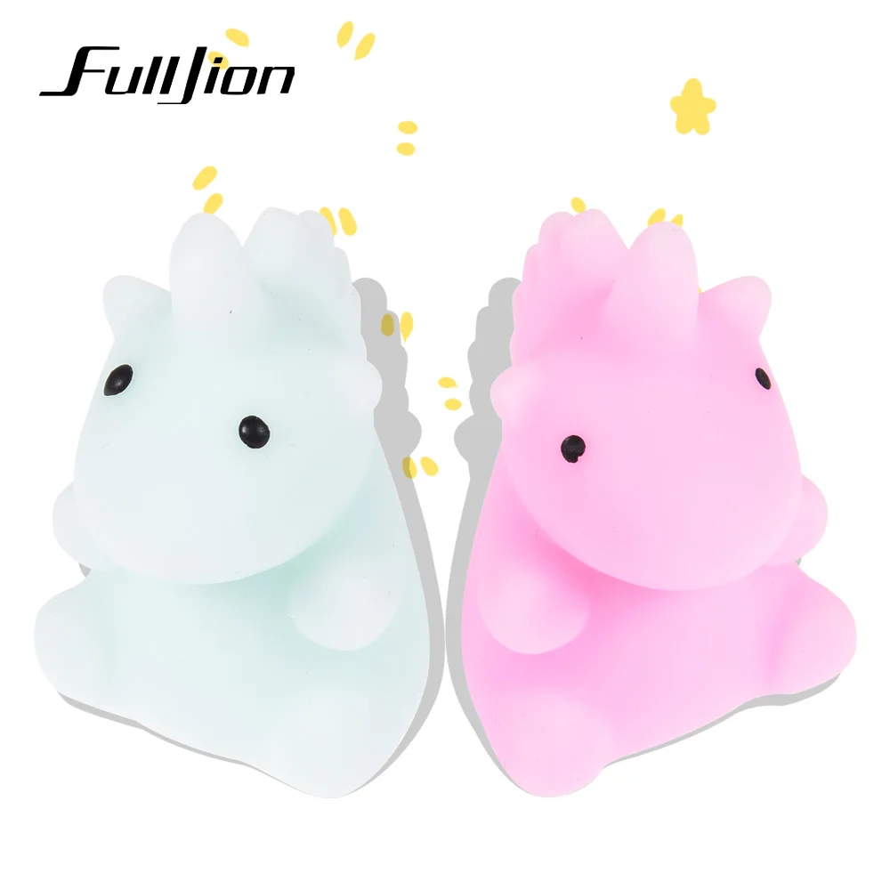 Fulljion اسفنجي القط يونيكورن الوحل الترفيه الإجهاد الإغاثة لعب للأطفال أداة متعة ضغط الشفاء لينة لطيف
