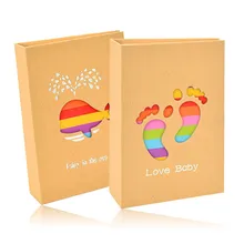 Baby Photo Album Fotografico 100 Photos Porta Albunes De Fotos 2pcs 6inch Memory Book Storage Fotoalbum Fotograf Albumu