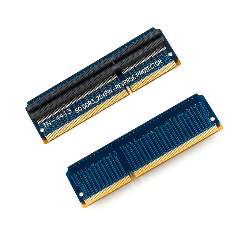 204PIN DDR 3 обратная защита DDR3 SO DIMM адаптер конвертер карта Raiser SO DIMM DDR3 Память Ram Тестер Post карта для компьютера