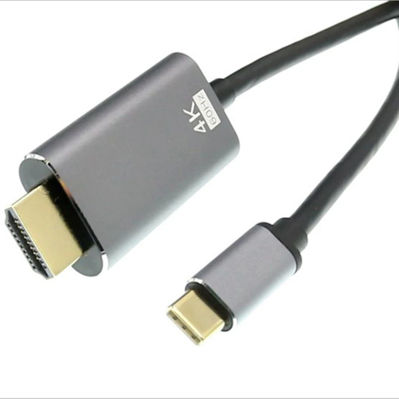 1 8 м Длина Usb 3 C type штекер 4K 60Hz Hdmi 2 0 Hd кабель переходник для телевизора Macbook Phone Tablet